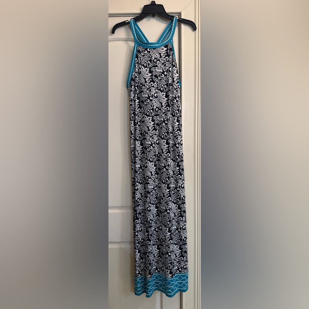 Black and White Pencil Maxi Dress